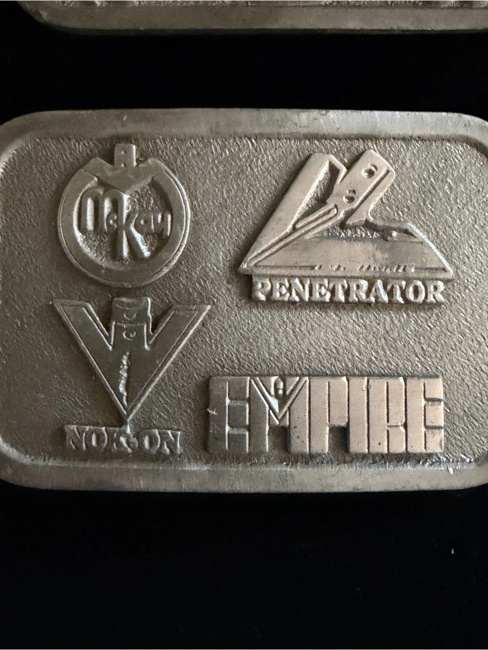 N/A pewter belt